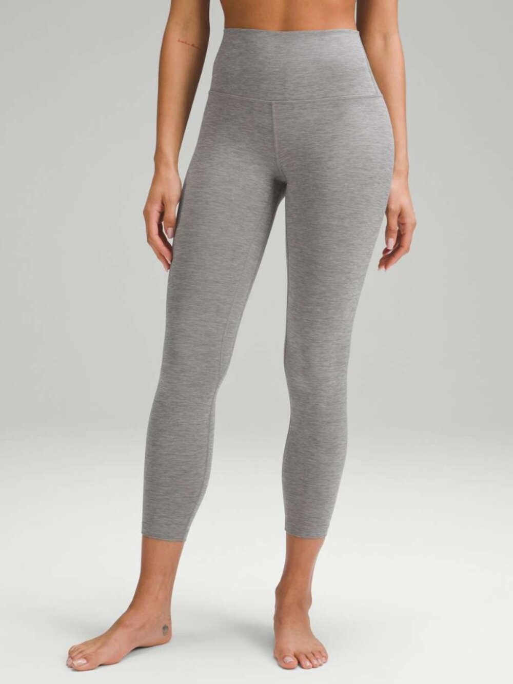 lululemon Align High-Rise Pant 25" in Heathered Core Medium Grey